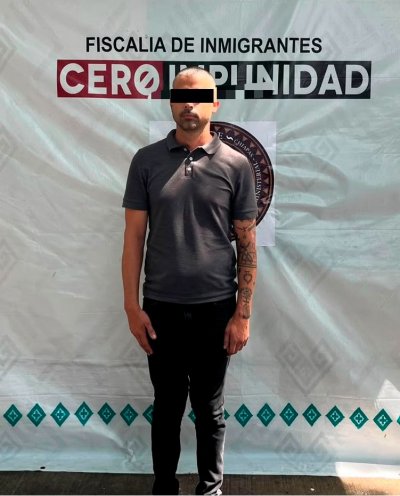 Fiscalías de Quintana Roo y Chiapas capturan, en Tapachula, a un sujeto por feminicidio.