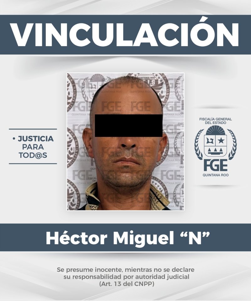 Por privación ilegal de la libertad agravada, obtiene Fiscalía vinculación a proceso para un sujeto en Benito Juárez.