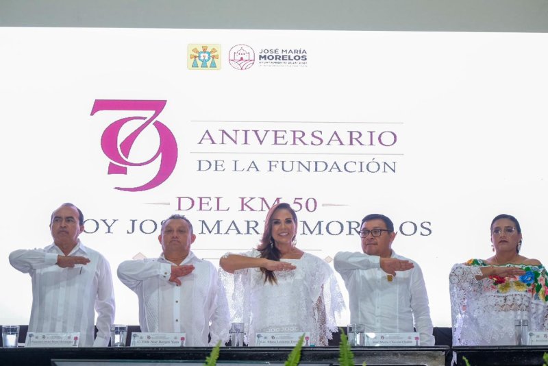 Reconoce Mara Lezama a José María Morelos como pilar del desarrollo agrícola y cultural
