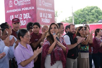 Atiende Mara Lezama en Calderitas