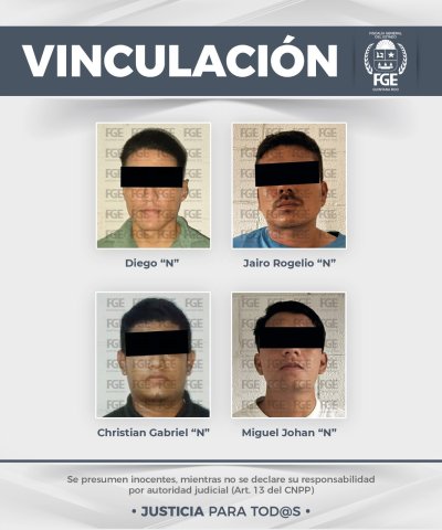 FGE consigue vinculación para ocho personas por delitos contra la salud en Cozumel