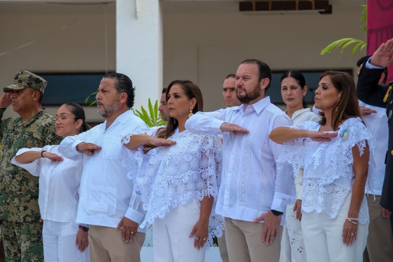 Inicia Mara Lezama celebración del 52 aniversario de Quintana Roo