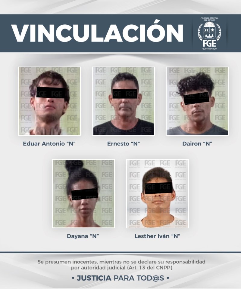 Obtiene FGE vinculación a para 15 personas por narcomenudeo